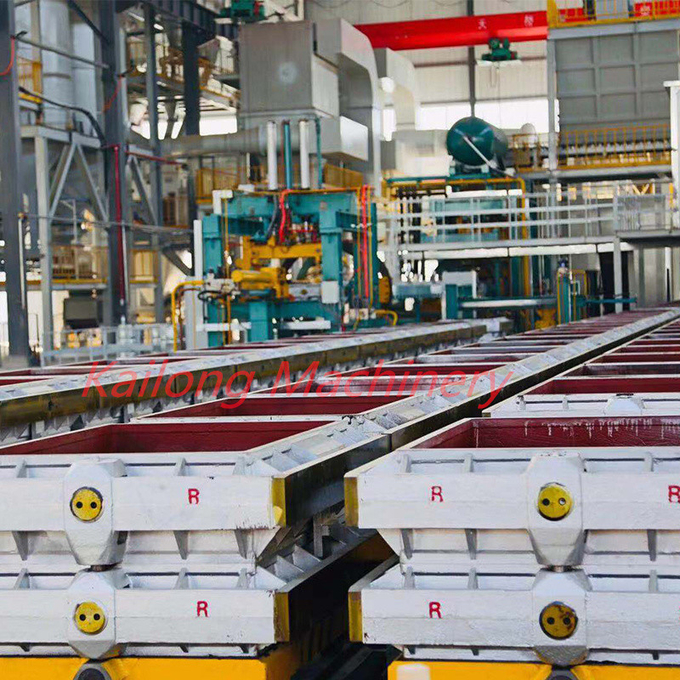 HWS Otomatik Kalıplama Hattı için Sfero Döküm GGG50 Kum Döküm Şişesi 0